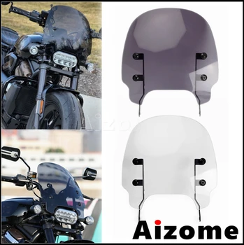  Дымчато-Прозрачный Отражатель лобового стекла мотоцикла из поликарбоната для Harley Sportster S 1250 RH1250 2021 2022