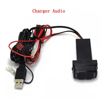  1 шт. Аудиоразъем USB-Зарядного Устройства Напряжение на Выходе Температура на Дисплее VOL.V TEM Для Toyota REIZ MARK 06-09 LC76 LAND CRUISER