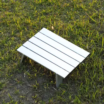  Маленький столик Портативный уличный складной столик из легкого алюминиевого сплава для кемпинга, стол для пикника, садовый столик
