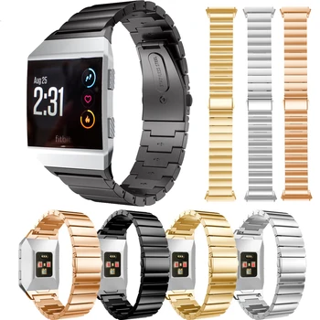  Ремешок для часов Fitbit Ionic, металлический сменный ремешок для смарт-часов Fitbit Ionic, ремешок для часов-браслетов