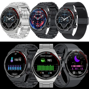  Круглые женские спортивные фитнес-трекеры с сенсорным экраном, водонепроницаемые мужские умные часы для Huawei P Smart 2021 Honor 10X Lite Motorola