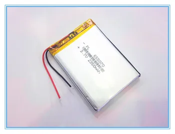  3,7 В, 2350 мАч, [655070] PLIB; полимерный литий-ионный аккумулятор для видеорегистратора, GPS, mp3, mp4, мобильного телефона, динамика