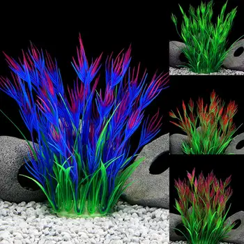  Прочные украшения для имитации искусственных водных растений, яркие цветные украшения для искусственных водных растений
