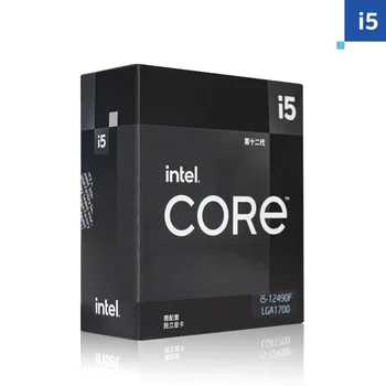 Intel Core i5-12490F i5 12490F BOX 3 ГГц 6-ядерный 12-потоковый процессор Процессор 10 Нм L3 = 18 М 65 Вт LGA 1700 НОВЫЙ, но без кулера