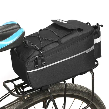  13-литровые велосипедные задние сумки, корзины, водонепроницаемая корзина для велоспорта, Задняя стойка для заднего сиденья, сумка большой емкости, складной багаж, аксессуары для велосипедов