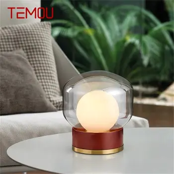  Современная креативная настольная лампа TEMOU LED Настольное освещение Декоративное для домашней гостиной