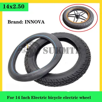  Внутренняя трубка шины INNOVA 14x2.5 66-254 подходит для 14-дюймового электрического велосипеда электрическое колесо 14 * 2,5 наружная шина