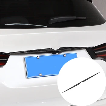  Для BMW X3 G01 2018-2022, наклейка с логотипом задней двери автомобиля из мягкого углеродного волокна, Аксессуары для внешнего формования