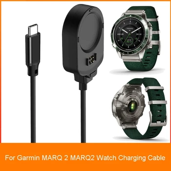  USB-кабель для зарядки часов, Держатель данных, Магнитный адаптер Зарядного устройства, Кронштейн для крепления док-станции-подставка подходит для Garmin MARQ 2 MARQ2