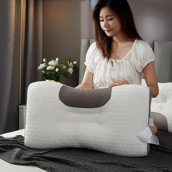  Подушка для шейки матки Полезная безусадочная подушка для шеи для взрослых, ортопедическая подушка для шейки матки, постельные принадлежности