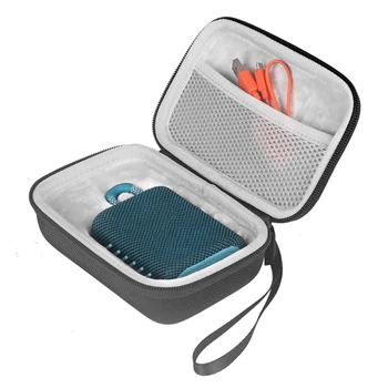  Для JBL GO 3 портативный EVA жесткий чехол на молнии, сумка-футляр для Bluetooth динамика,-Аудио чехол, портативный футляр для динамика