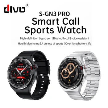  2023 Новые Деловые Мужские смарт-часы Спорт на открытом воздухе Bluetooth Вызов NFC Умные часы Для мужчин И Женщин Монитор здоровья Фитнес Смарт-браслет