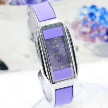  Женские часы бренда Xinhua 2019, Роскошные прямоугольные часы-браслет из нержавеющей стали Для женского платья, Кварцевые Наручные Часы, Часы