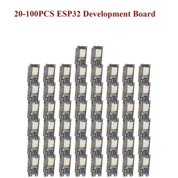  20-100 шт ESP-32S ESP-WROOM-32 ESP32 WiFi Bluetooth Плата разработки PCB Модуль Wi Fi BT Сверхнизкое энергопотребление