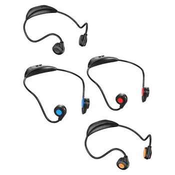  Эргономичные наушники Bluetooth V5.3 с микрофоном, Высокочувствительный наушник с шумоподавлением для ходьбы, скалолазания, музыки, спортивных тренировок