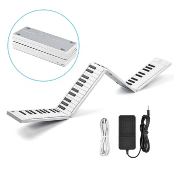  MIDIPLUS Складное электронное клавиатурное пианино 88 K-eys, складное пианино, портативное цифровое пианино для студентов-пианистов, музыкальный инструмент