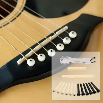  Профессиональная акустическая гитара, Съемник мостовых штифтов, Съемник для извлечения, инструмент для классической гитары