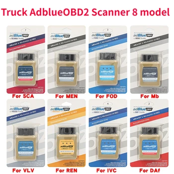  AdBlueOBD2 OBD кабель бесплатный адаптер для грузовика без DEF 8 Видов Грузовиков Эмулятор Adblue Интерфейс Диагностики NOX Сканер грузовиков