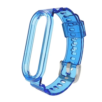  Мягкий ремешок, водонепроницаемый браслет, прочный, совместимый с умными часами Mi Band 8, модный ремешок, браслет с защитой от царапин