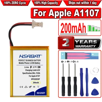  Аккумулятор HSABAT 200mAh 820-1814-A для Apple A1107 17 