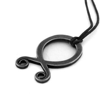 Дропшиппинг винтажное ожерелье с подвеской в виде Руны Викинга из нержавеющей стали, мужской подарок с регулируемым хлопковым шнуром