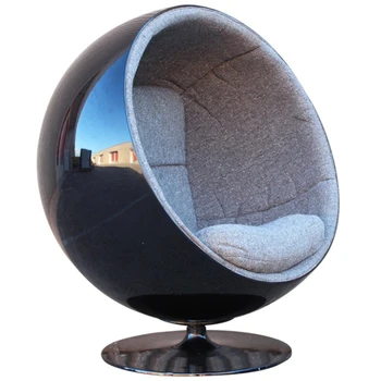  * Скандинавский тканевый стул с шариком-зорб, Дизайнерский креативный Одноместный диван-кресло для отдыха FRP Bubble
