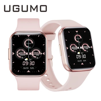  UGUMO Новые Часы Q23 Samrt мужские Водонепроницаемые Спортивные Часы Для Измерения Артериального Давления Сердечного Ритма Мониторинга Сна для Xiaomi Android IOS All Phone