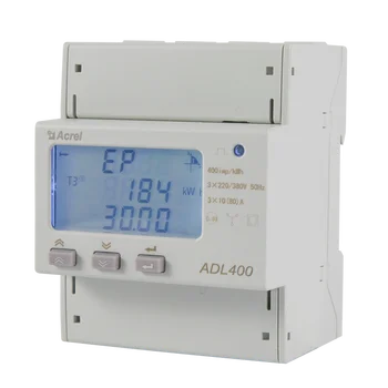  Acrel ADL400 /C Мониторинг 3-фазный Средний измеритель мощности Wi-Fi Умный счетчик электроэнергии Интеллектуальные счетчики энергии IOT на DIN-рейке