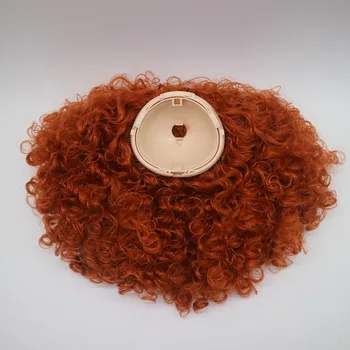  Скальп куклы Blyth парики для кукол blyth (руб.) вьющиеся волосы, медные волосы