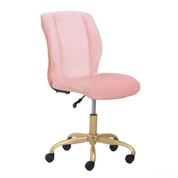  Бархатное офисное кресло Простой дизайн Компьютерное кресло для домашнего офиса Удобное кресло Простой подъем вращающегося кресла