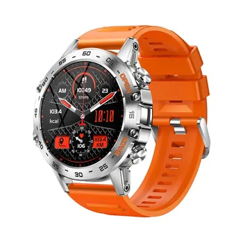  K52 Смарт-часы Мужские 1,39-дюймовый IPS-экран Bluetooth Вызов Пользовательский набор Мониторинг сердечного ритма Спортивные Смарт-часы на открытом воздухе