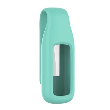  Модный стальной зажим для часов, защитный чехол, браслет, подвесная пряжка, силиконовый рукав для Fitbit Luxe