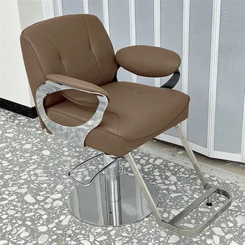  Современные подъемные вращающиеся парикмахерские кресла, Парикмахерское кресло, кресло для стрижки волос, коммерческий салон красоты, кресло для макияжа Z