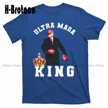  Отличная футболка Ultra Maga King Anti Biden Trump 2024 Usa, Женские Футболки Oneck, Хлопковые Уличные Простые Повседневные Футболки Vintag, Новые