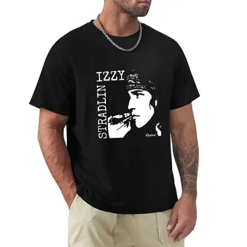  Футболка Иззи Стрэдлина, рубашка с животным принтом для мальчиков, черная футболка, быстросохнущая футболка, спортивные рубашки, мужская футболка