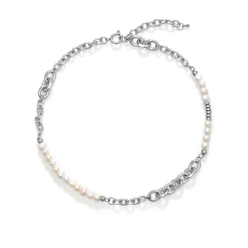  Круглое колье-чокер из искусственного жемчуга, свадебное жемчужное ожерелье, изысканные украшения для женщин, простые подарки для подружек невесты