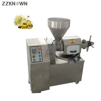  Машина для холодного отжима масла Коммерческая Высококачественная машина для извлечения масла для приготовления масла для кунжута и орехов