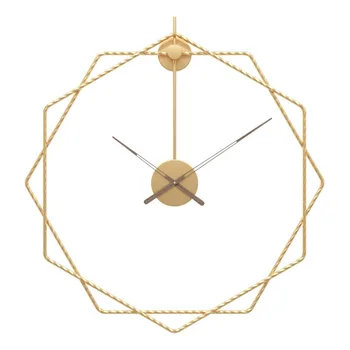  80 см Металлические Простые Европейские Немой Настенные Часы Минималистичный Современный Дизайн Креативные Подвесные Часы Украшение Домашнего Офиса Reloj De Pared
