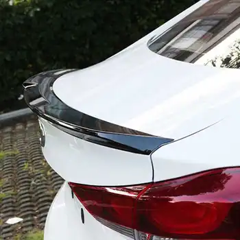  Крышка багажника, спойлер, крыло, подходит для Hyundai Elantra 2016 2017 2018 ABS Глянцевый черный для модификации автомобиля в стиле M4 Аксессуар