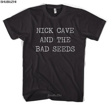  Футболка Унисекс Nick Cave & The Bad Seeds Typewriter, Новые Футболки, Забавные Топы, Футболка, Новые Забавные топы Унисекс, Черный стиль sbz3239