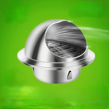  водонепроницаемые вентиляционные крышки для защиты от насекомых, ветра и вытяжного воздуха, воздуховоды для вентиляции, водонепроницаемая вентиляционная крышка для вытяжки