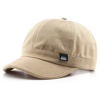  Папина шляпа, хлопковая бейсболка с короткими полями, однотонные шляпы для женщин, мужская уличная кепка с козырьком, повседневные шляпы Snapback