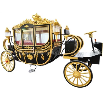  Продаются роскошные тележки для перевозки лошадей Королевский Электромобиль Новый Стиль Свадебный прицеп для перевозки лошадей