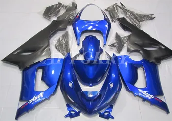  Новый комплект обтекателя мотоцикла из АБС-пластика, пригодный для Kawasaki Ninja ZX6R 636 ZX-6R 2005 2006, комплект кузова на заказ, синий, черный