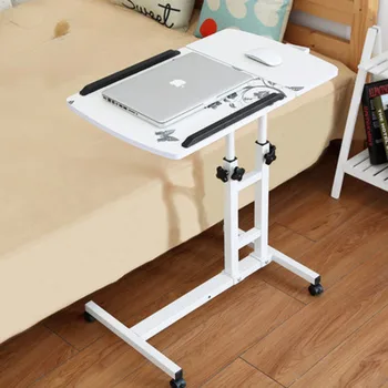  Многофункциональный ленивый компьютерный столик для кровати, передвижной подъемный складной стол, Мини-креативный стол для чтения в спальне для кровати