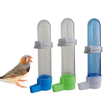  Пластиковая Автоматическая Кормушка для домашних птиц, Чашка для кормления Попугая, Какаду, Поилка для воды