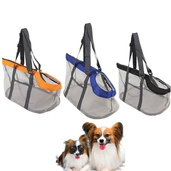 Сетчатая переноска для домашних животных, Портативная дышащая Складная Прозрачная сумка, Сумка для кошек, сумок для собак, сумок для щенков, сумок для котенка