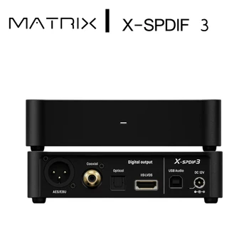  Матрица X-SPDIF 3 USB Цифровой аудиоинтерфейс IIS-LVDS/Коаксиальный/Оптический/AES/EUB 768 кГц/32 бит DSD512 X-SPDIF3 USB интерфейс