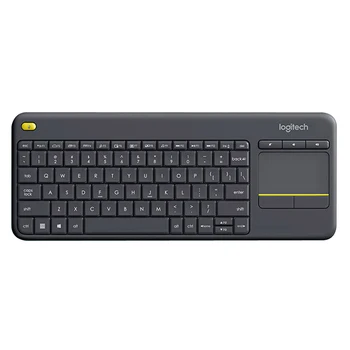  Оригинальная беспроводная клавиатура Logitech K400Plus Smart TV для настольного ноутбука с сенсорной панелью Touch Mute для портативных ПК Android