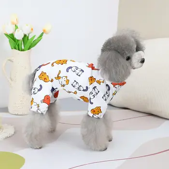  Согревающий модный весенне-летний комбинезон для домашних собак для комнаты с кондиционером